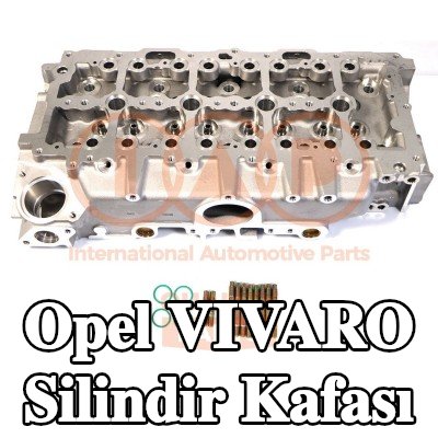 IAP QUALITY PARTS Silindir Kafası — Opel Vivaro