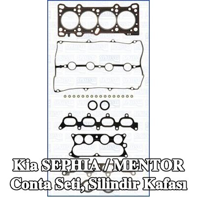 AJUSA Conta seti, silindir kafası FIBERMAX — Kia Sephia / Mentor