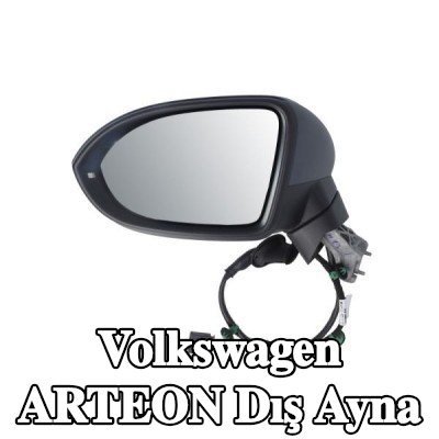 BLIC Sol yan ayna, Elektrikli — Volkswagen Arteon