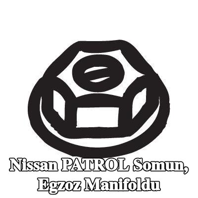 BOSAL Somun, egzoz manifoldu — Nissan Patrol