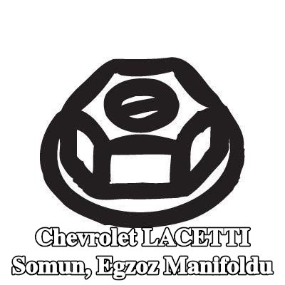 BOSAL Somun, egzoz manifoldu — Chevrolet Lacetti