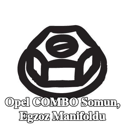 BOSAL Somun, egzoz manifoldu — 2002 Opel Combo