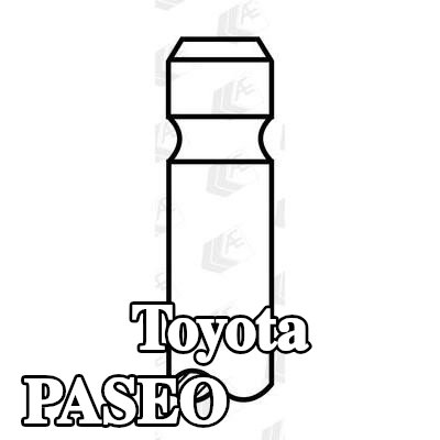 AE صمام العادم — Toyota Paseo