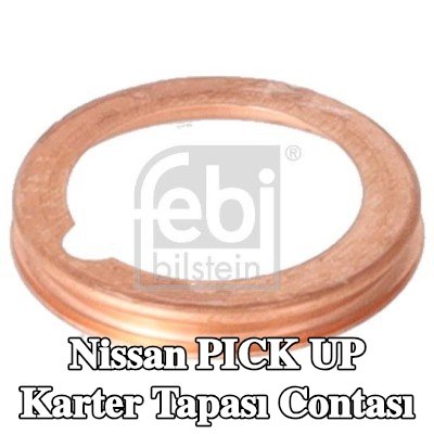 FEBI BILSTEIN Karter tapası rondelası Bakır, Inner Diameter: 16mm — 2000 Nissan Pick Up