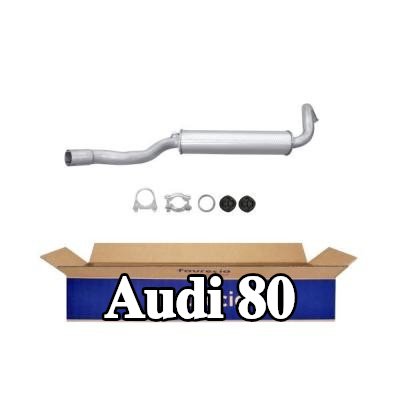 HELLA كاتم صوت وسط مع قطع التثبيت — 1990 Audi 80