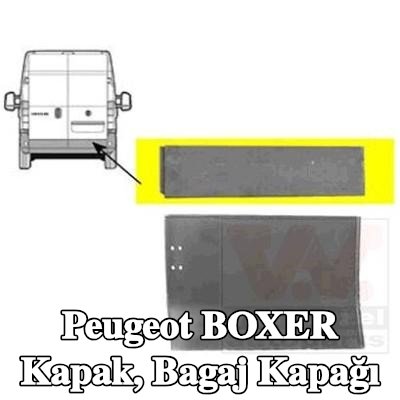 VAN WEZEL Kapak, bagaj kapağı — Peugeot Boxer