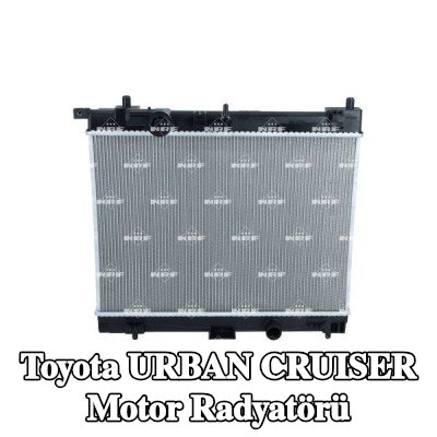 NRF Motor radyatörü Alüminyum — Toyota Urban Cruiser