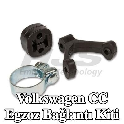 HJS Kelepçeli egzoz bağlantı kiti — Volkswagen Cc