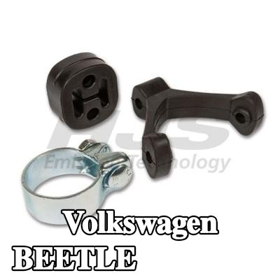 HJS طقم تركيب العادم مع مشبك — 2012 Volkswagen Beetle