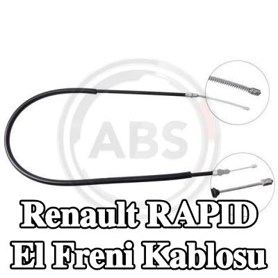 A.B.S. El freni kablosu 1330mm — Renault Rapid
