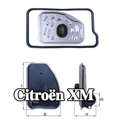 MAHLE مجموعة مرشح ناقل الحركة الأوتوماتيكي مع حشية/سداد — Citroën Xm