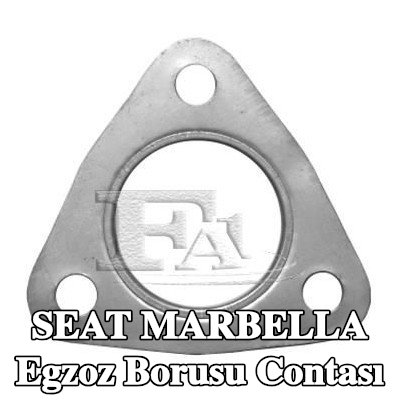VEGAZ Egzoz borusu contası — SEAT Marbella
