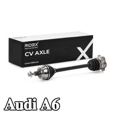 RIDEX عمود الدفع المحور الأمامي الأيسر, 611mm — 1995 Audi A6