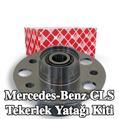 FEBI BILSTEIN Tekerlek yatağı kiti Ön Aks, Tekerlek göbeğine entegre tekerlek yatağı, ABS sensör halkalı, entegre manyetik sensör halkalı — 2004 Mercedes-Benz Cls