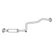 VEGAZ Orta susturucu 1750mm — Nissan Sunny (1)