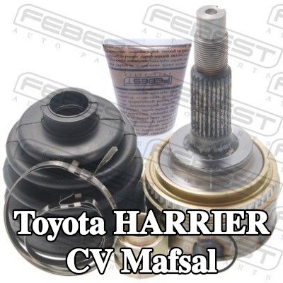 FEBEST CV mafsalı Ön Aks, Tekerlek Tarafı, ABS sensör halkalı — 1997 Toyota Harrier
