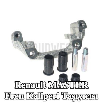 BUDWEG CALIPER Fren kaliperi taşıyıcısı Sol, Arka Aks, Sağ — 2012 Renault Master