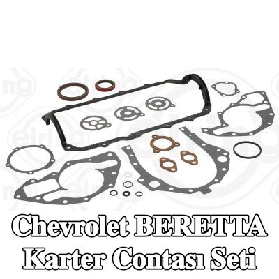 ELRING Krank mili contalı karter conta seti — 1990 Chevrolet Beretta