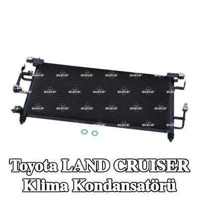NRF Klima kondansatörü EASY FIT, conta halkası ile, azot dolgulu — 1990 Toyota Land Cruiser