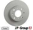 JP GROUP Ön aks fren diski, Outer Diameter: 231mm, içten havalandırmalı, Kaplamalı — Honda Life (1)