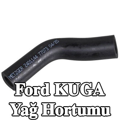METZGER Egzoz Turboşarj yağ hortumu, Alt, kelepçeler olmadan — 2012 Ford Kuga