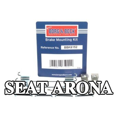 BORG & BECK طقم تركيب وسادات الفرامل — SEAT Arona
