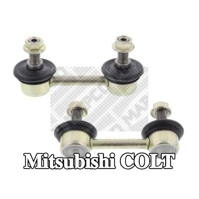 MAPCO طقم إصلاح وصلة قضيب مانع الانقلاب المحور الخلفي — 1990 Mitsubishi Colt