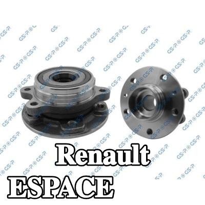 GSP محور العجلة مع مستشعر ABS مدمج, بدون ملحقات — Renault Espace