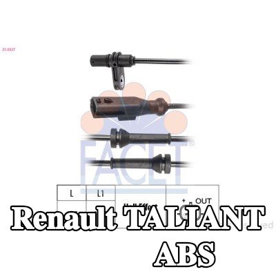 FACET مستشعر نظام ABS — Renault Taliant
