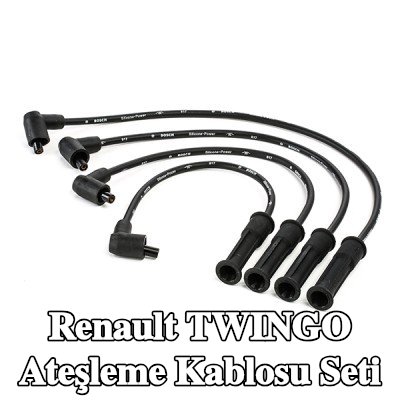 BOSCH Ateşleme kablosu seti — Renault Twingo