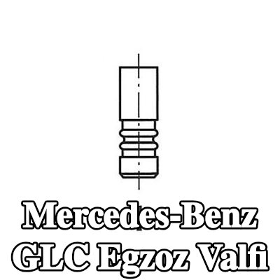 FRECCIA Egzoz valfi Nitrürlenmiş valf gövdesi — Mercedes-Benz Glc