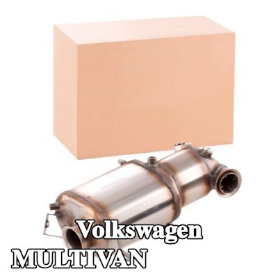 RIDEX مرشح جسيمات الديزل مع مواد التثبيت — 2012 Volkswagen Multivan