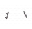 BOSCH Fren balatası seti 15, 5mm, piston klipsli — 2002 Mitsubishi Lancer (6)