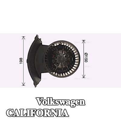 AVA COOLING SYSTEMS محرك منفاخ التدفئة — Volkswagen California