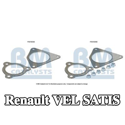 BM CATALYSTS مجموعة تركيب المحول الحفاز — Renault Vel Satis