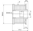 VALEO Alternatör debriyaj kasnağı — BMW 5 Series (3)