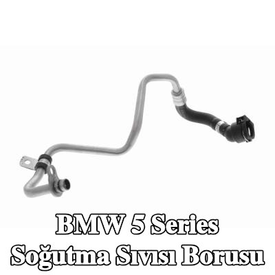 VAICO Egzoz turboşarjının arkasındaki soğutma suyu borusu — BMW 5 Series