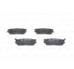 BOSCH Fren balatası seti 14, 6mm, gıcırtı önleyici plaka ile, montaj kılavuzu ile — Mitsubishi Delica / Space Gear (2)
