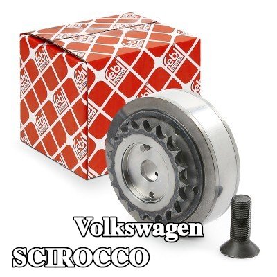 FEBI BILSTEIN معدل عمود الكامات جانب العادم, مع برغي — Volkswagen Scirocco