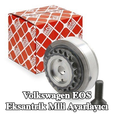 FEBI BILSTEIN Egzoz Tarafı Eksantrik Mili Ayarlayıcı, vida ile — Volkswagen Eos