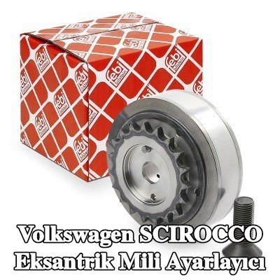 FEBI BILSTEIN Egzoz Tarafı Eksantrik Mili Ayarlayıcı, vida ile — Volkswagen Scirocco