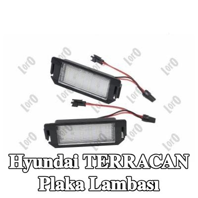 ABAKUS Her iki tarafta plaka lambası — Hyundai Terracan