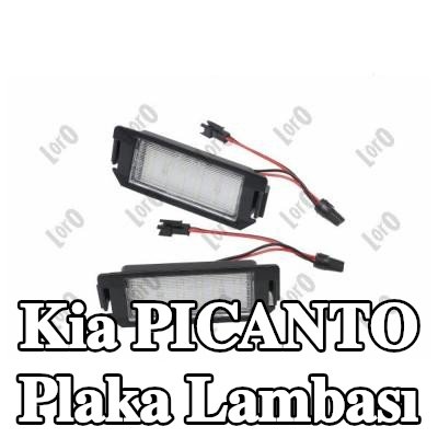 ABAKUS Her iki tarafta plaka lambası — Kia Picanto