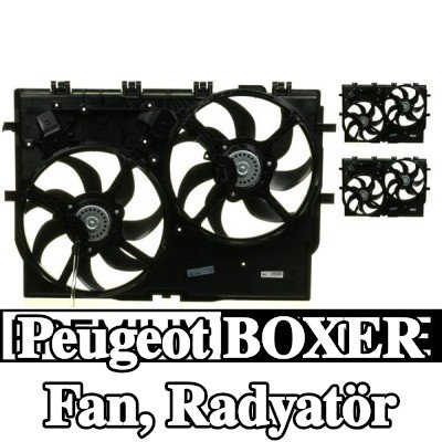 MAHLE Fan, radyatör 390mm, 390mm — 2016 Peugeot Boxer