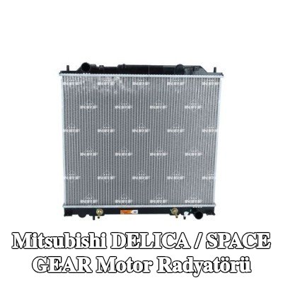 NRF Motor radyatörü Alüminyum — Mitsubishi Delica / Space Gear