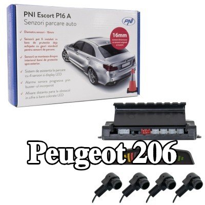 PNI مستشعر الركن Escort P16 A — 2002 Peugeot 206