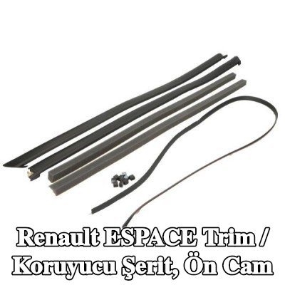 BLIC Trim / Koruyucu Şerit, ön cam — Renault Espace