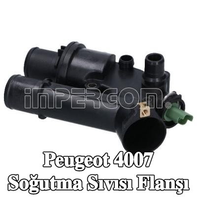 ORIGINAL IMPERIUM Conta/sızdırmazlık elemanı ile birlikte soğutma suyu flanşı, termostatlı — Peugeot 4007