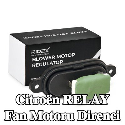 RIDEX Fan motoru direnci — 2003 Citroën Relay