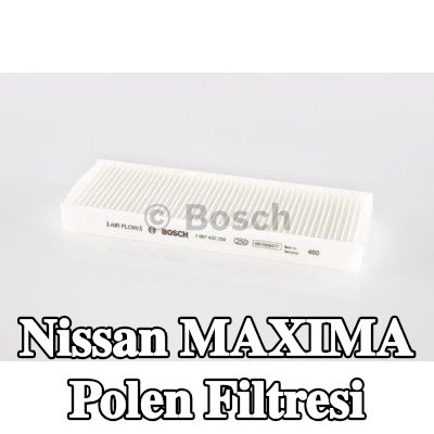BOSCH Polen filtresi Partikül Filtresi — 2002 Nissan Maxima